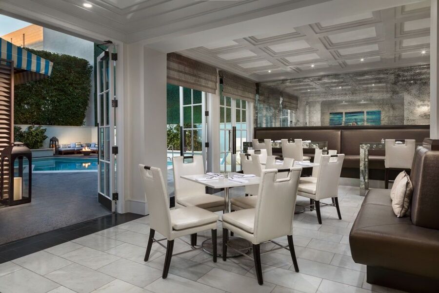 Mosaic Hotel Beverly Hills Los Angeles Exterior foto